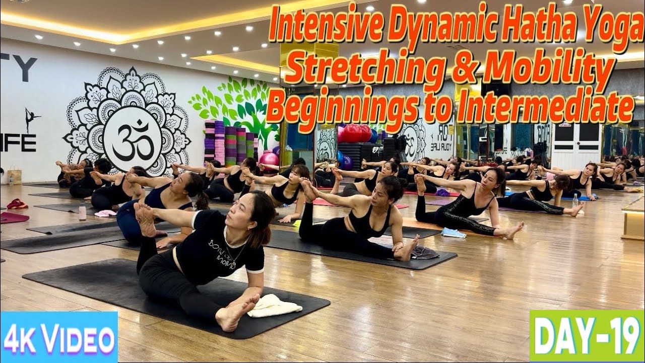 DAY-19 Intensive Dynamic Hatha Yoga Stretching & Mobility | Master Ranjeet Singh Bhatia |