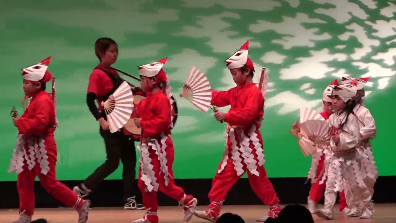 川口きつね踊り（2025年岩手町郷土芸能発表会）