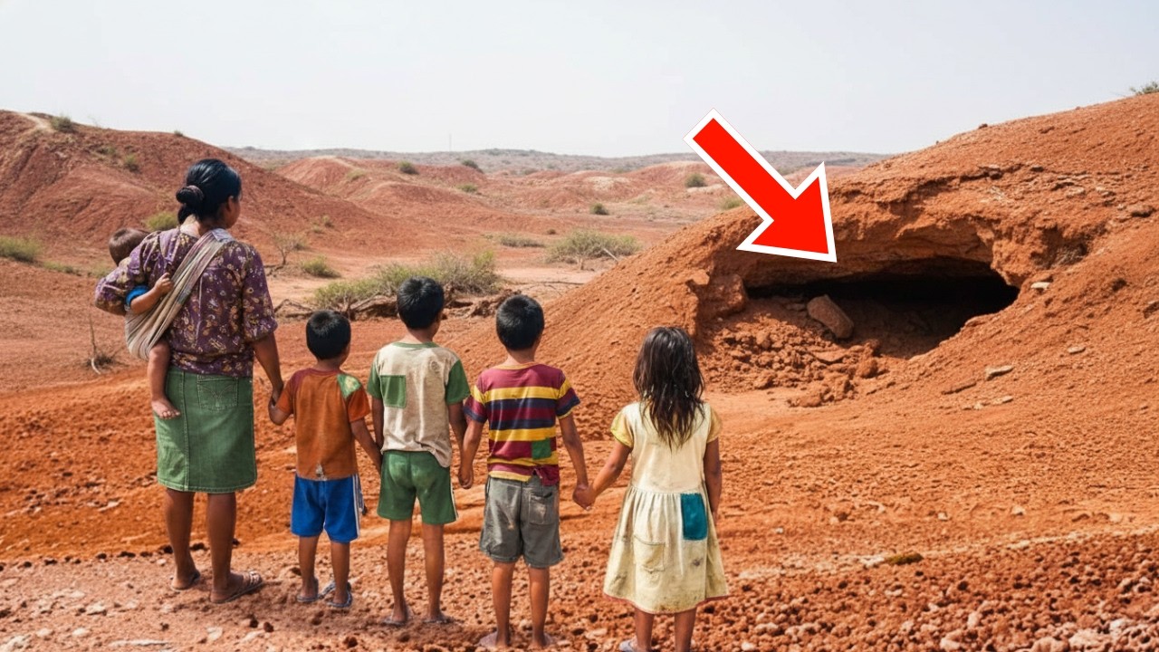 Văduva s-a mutat într-un tunel în stâncă — Dar nu își imagina ce va găsi acolo înăuntru