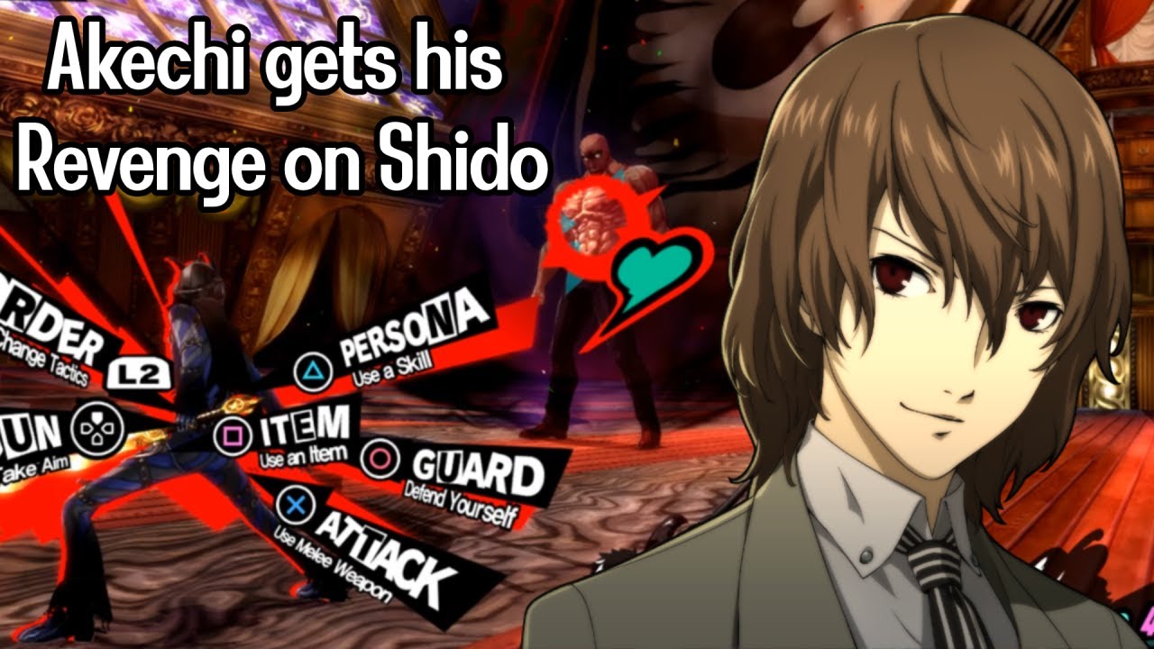 Akechi Gets His Revenge on Shido - Persona 5 Royal