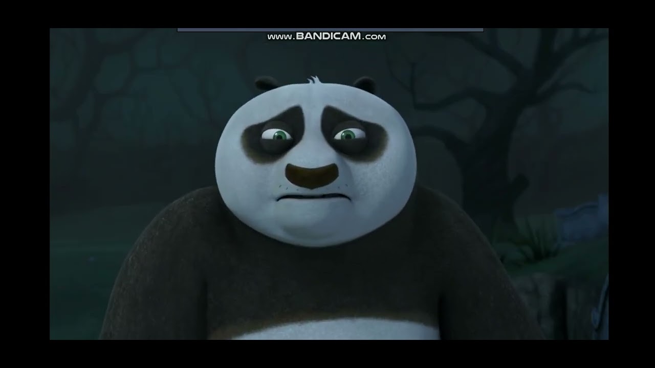 Kung Fu Panda Legends Of Awsomeness:po mistaking an undertaker as a hopping ghost