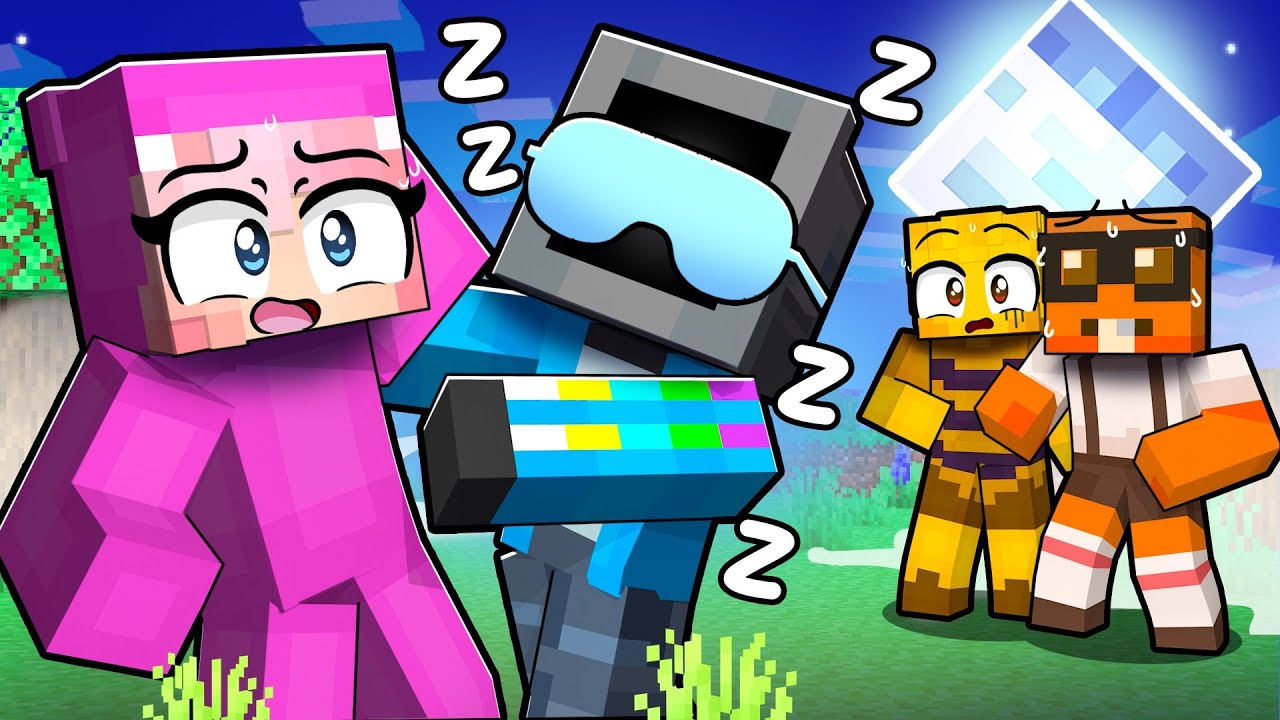 TeeVee is Sleep Walking in Minecraft!