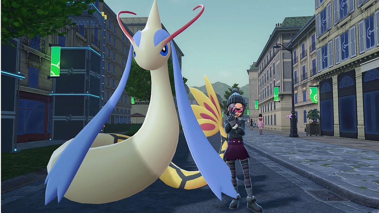 SHINY ALPHA MILOTIC after 2930 ENCOUNTERS in POKEMON LEGENDS: Z-A