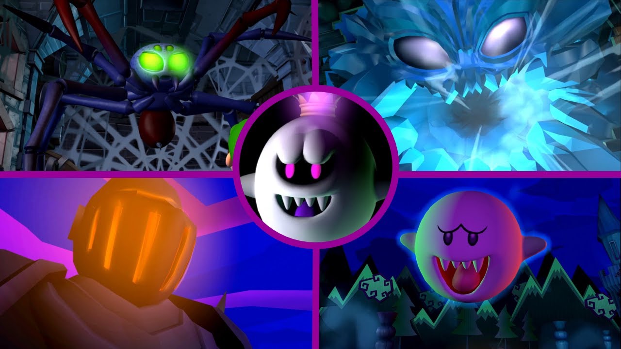 Luigi's mansion 2 HD [ALL BOSS + ENDING]
