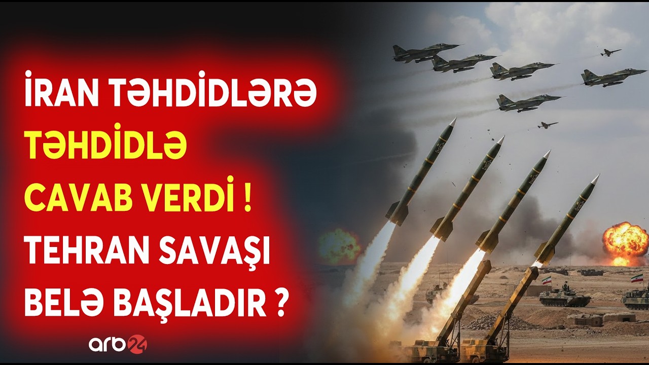 SON DƏQİQƏ! İrandan ABŞ-yə XƏBƏRDARLIQ - Tehran MÜHARİBƏNİ BAŞLADIR? - İsrailə SƏRT CAVAB...