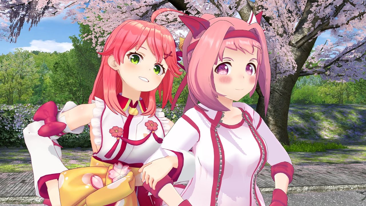 【VR180】テトロドトキサイザ2号 さくらみこ&ハルウララ【Hololive ウマ娘 MMD】8K 3D VR