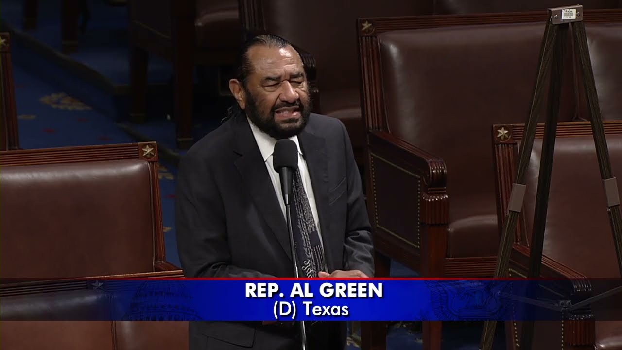 Rep. Al Green Exposes Crypto Industry Spending Millions to Control Congress and Evade Oversight