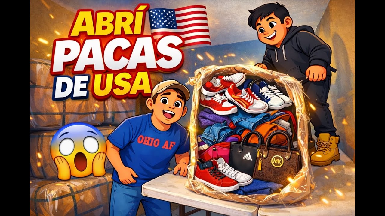 Así llegan las pacas de USA: apertura y contenido real