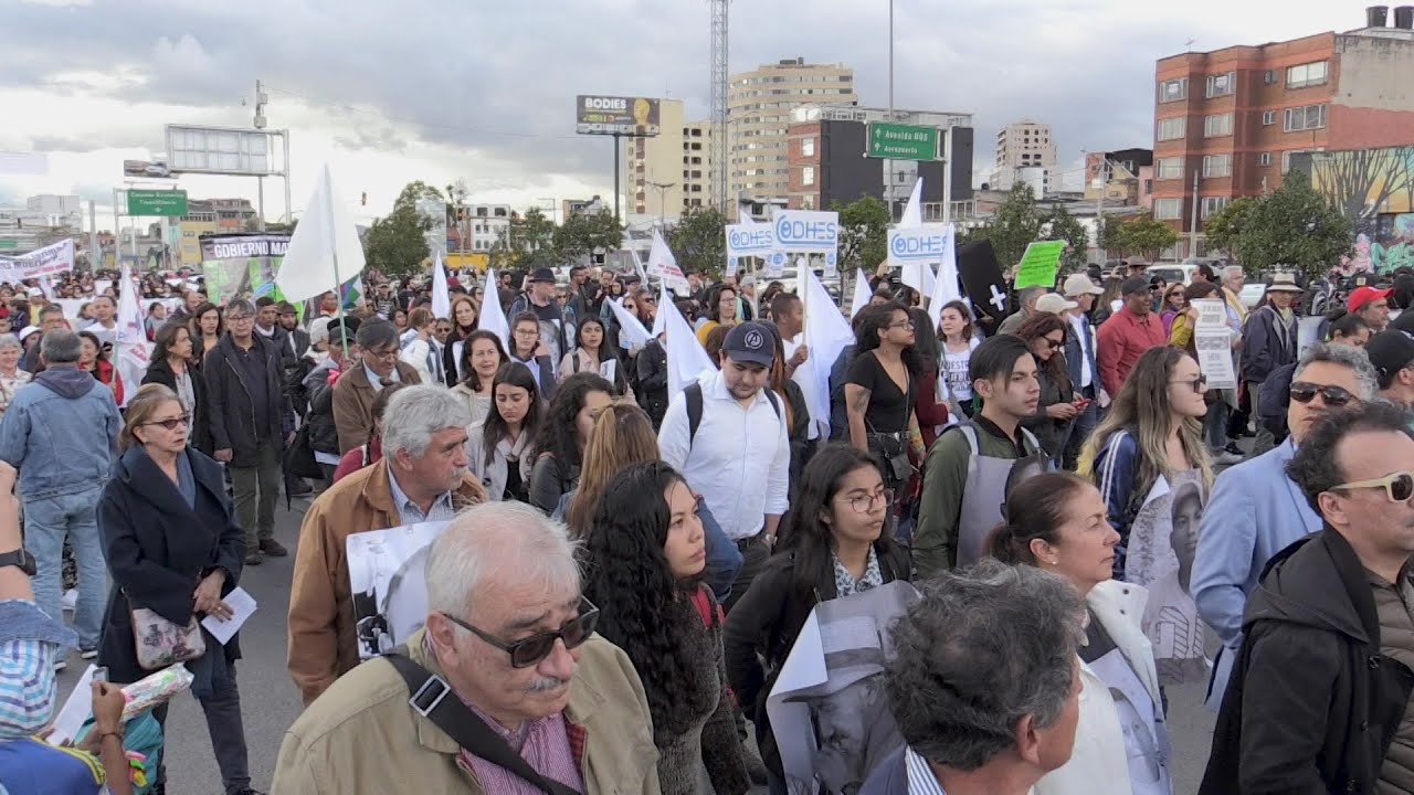 Thousands protest in Colombia against killings of activists | AFP