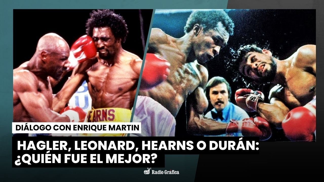 HAGLER, LEONARD, HEARNS O DURÁN: ¿Quién fue el mejor? | Entrevista con Enrique Martín