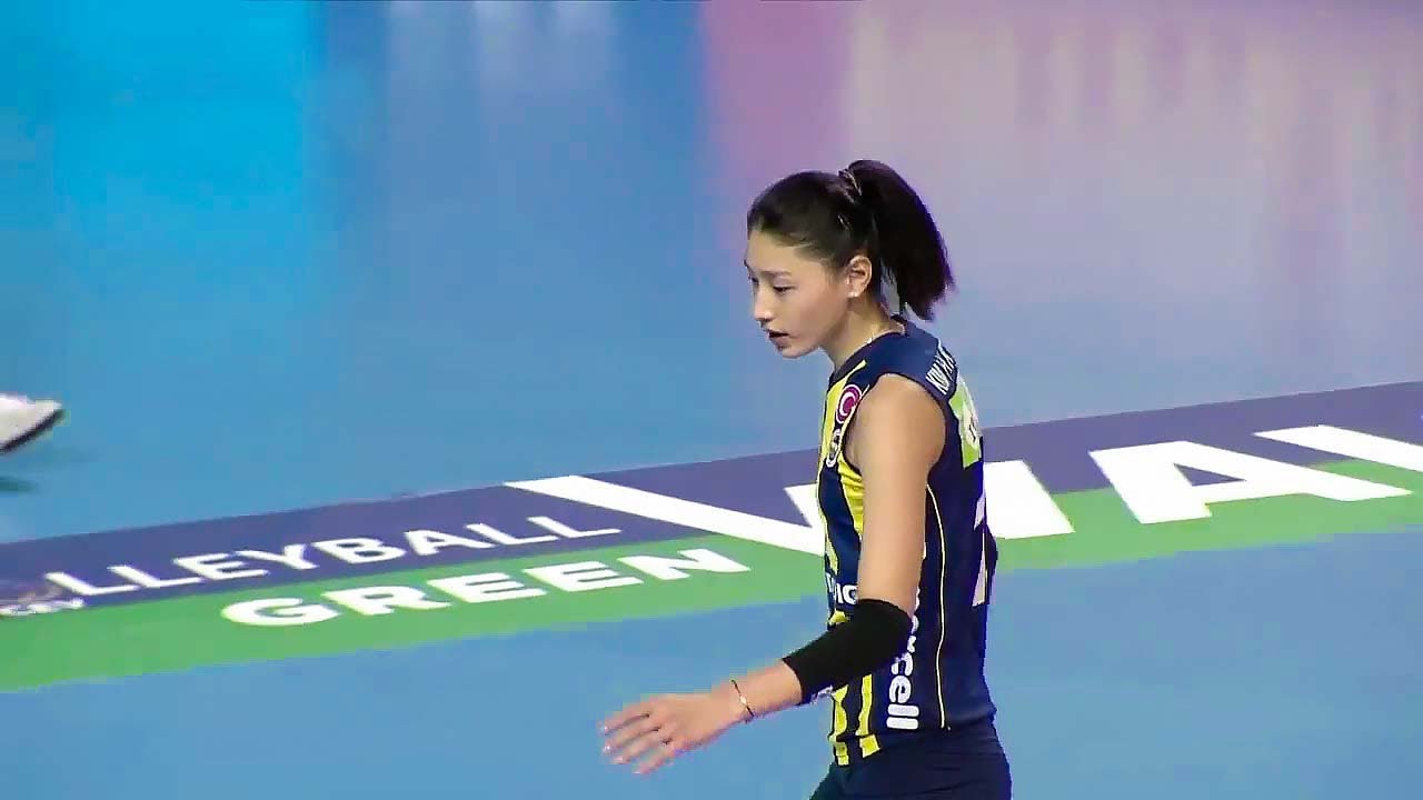 2014-15 챔피언스리그 서브 1위 | 김연경 하이라이트
