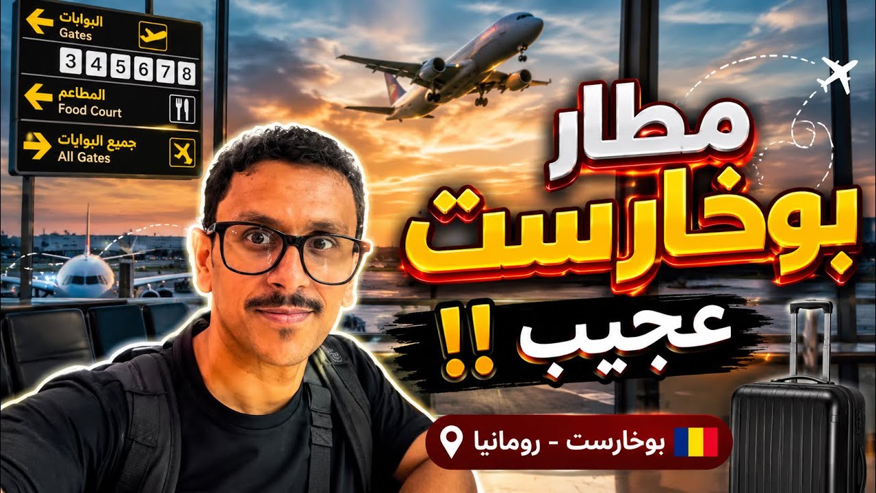 مطار بوخارست Bucharest Airport 🇷🇴(OTp)