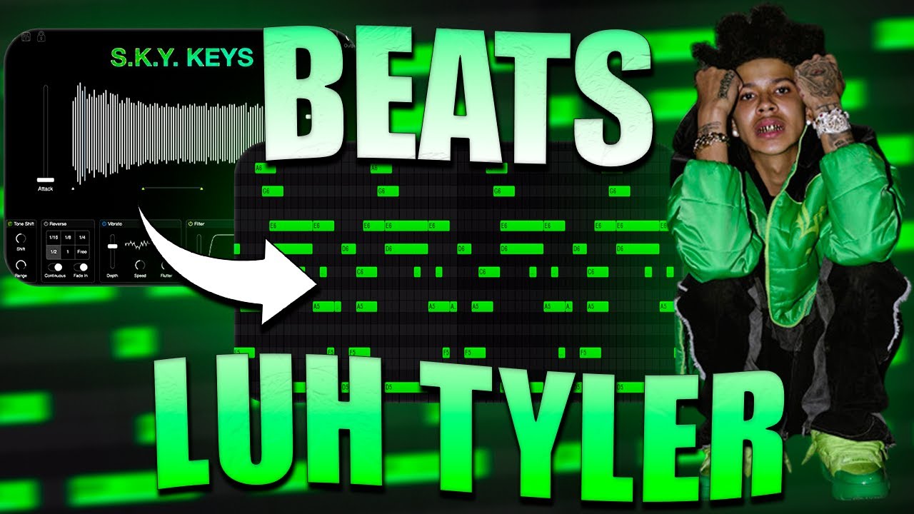 CÓMO Hacer BEATS Para LUH TYLER | Tutorial FL Studio Tutorial