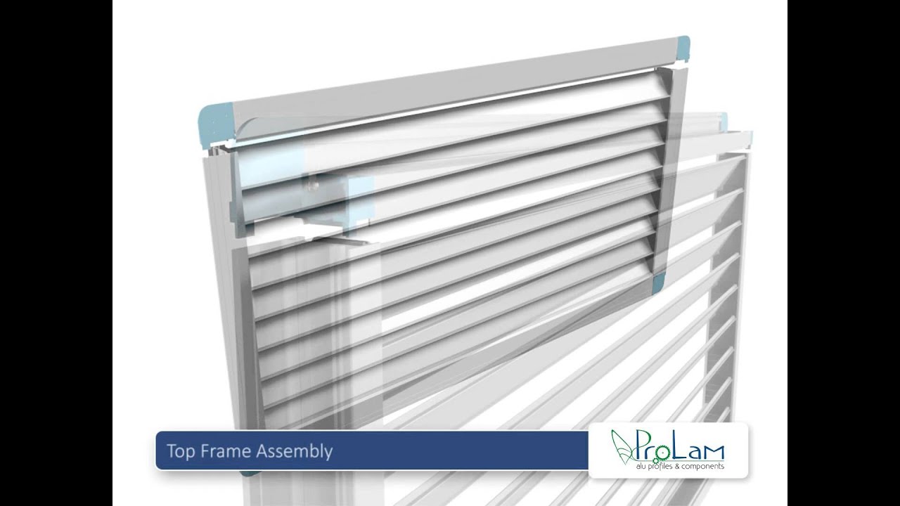 PL129D - RAIN PROOF AIR LOUVER - GRIGLIA ANTIPIOGGIA