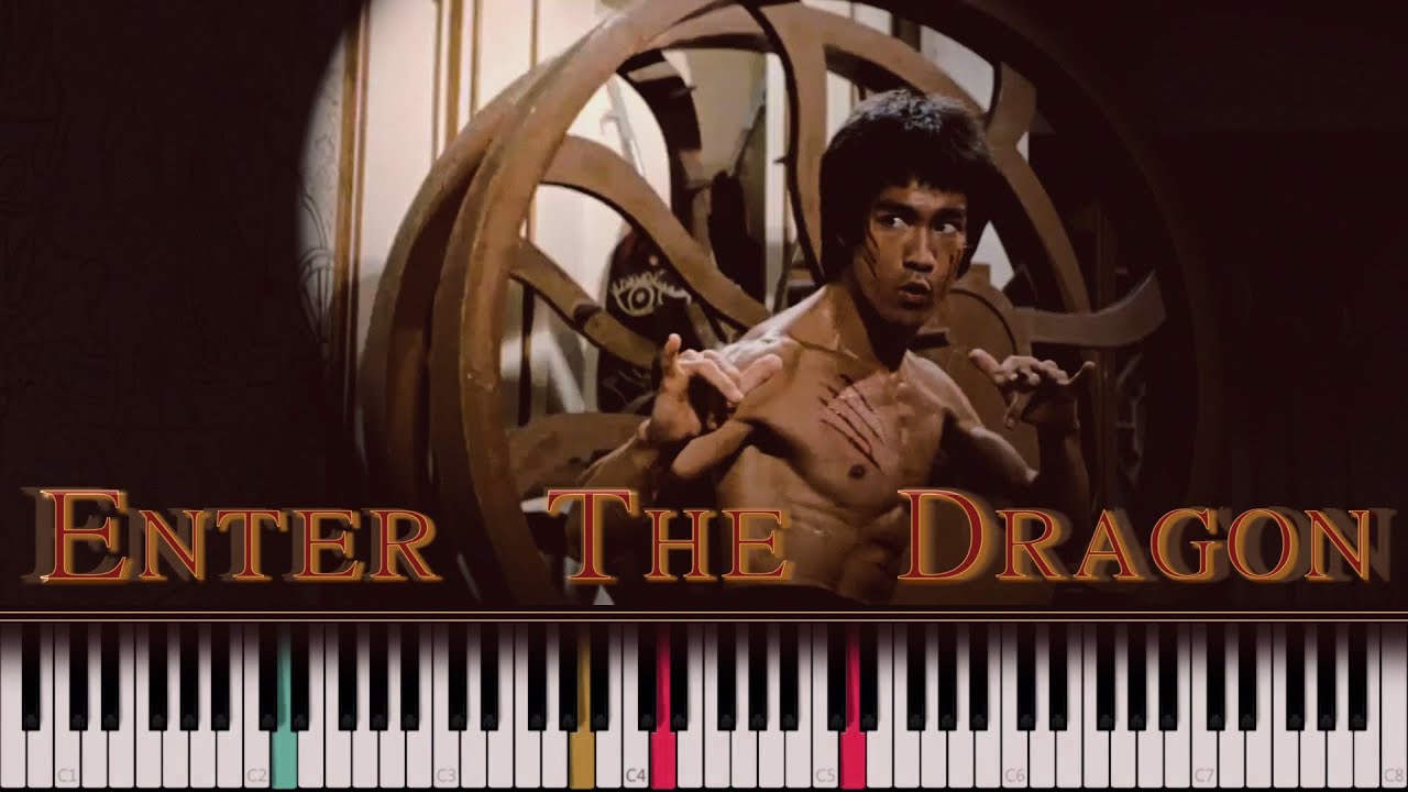 Bruce Lee's Enter The Dragon Amazing Piano Cover