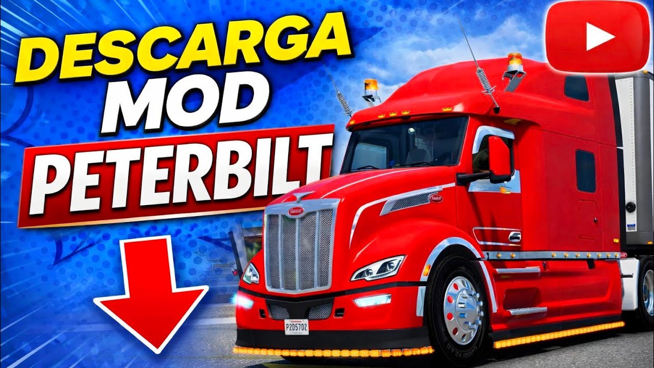 DESCARGA mod PETERBILT 579 MEXA 🇲🇽 1.58 american truck simulator 