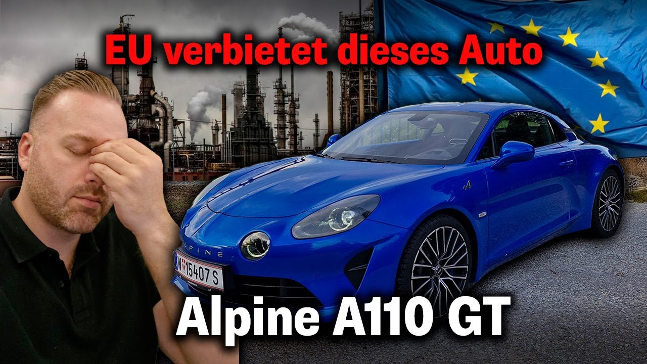 EU-VERBOT für die ALPINE A110 GT! So schön kann Autofahren (noch) sein