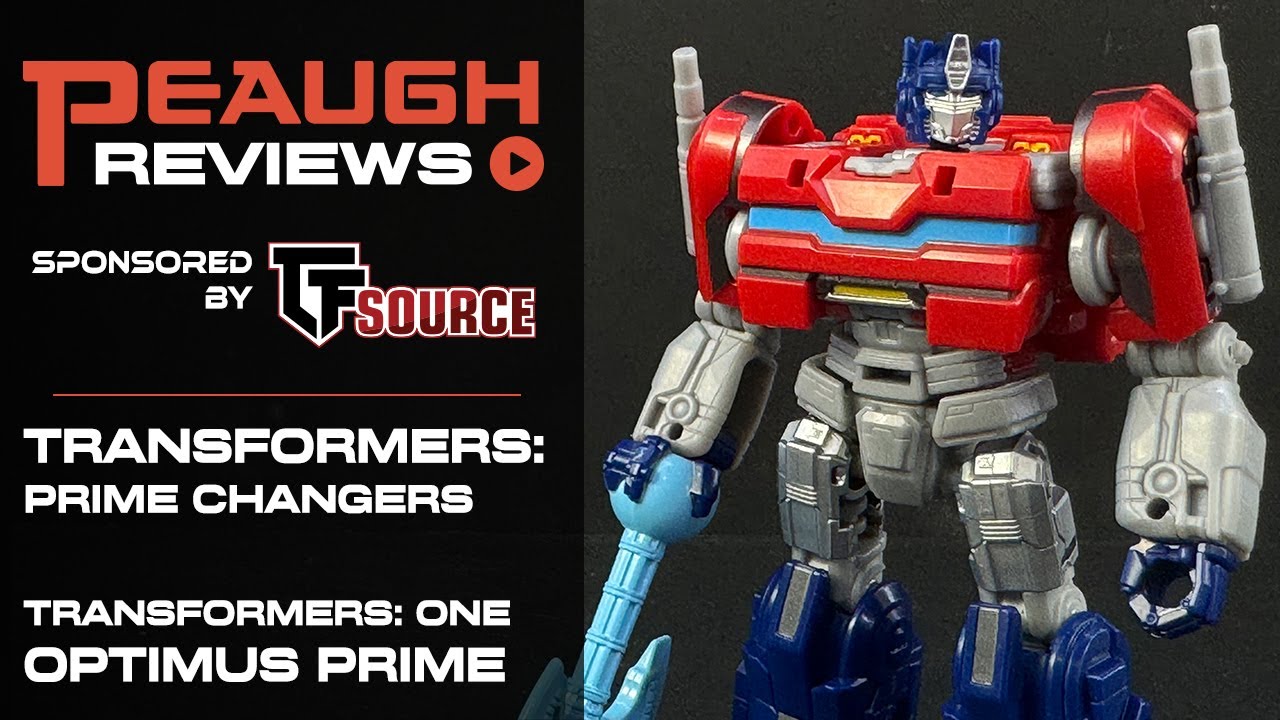 Video Review: Transformers: ONE - Prime Changers OPTIMUS PRIME