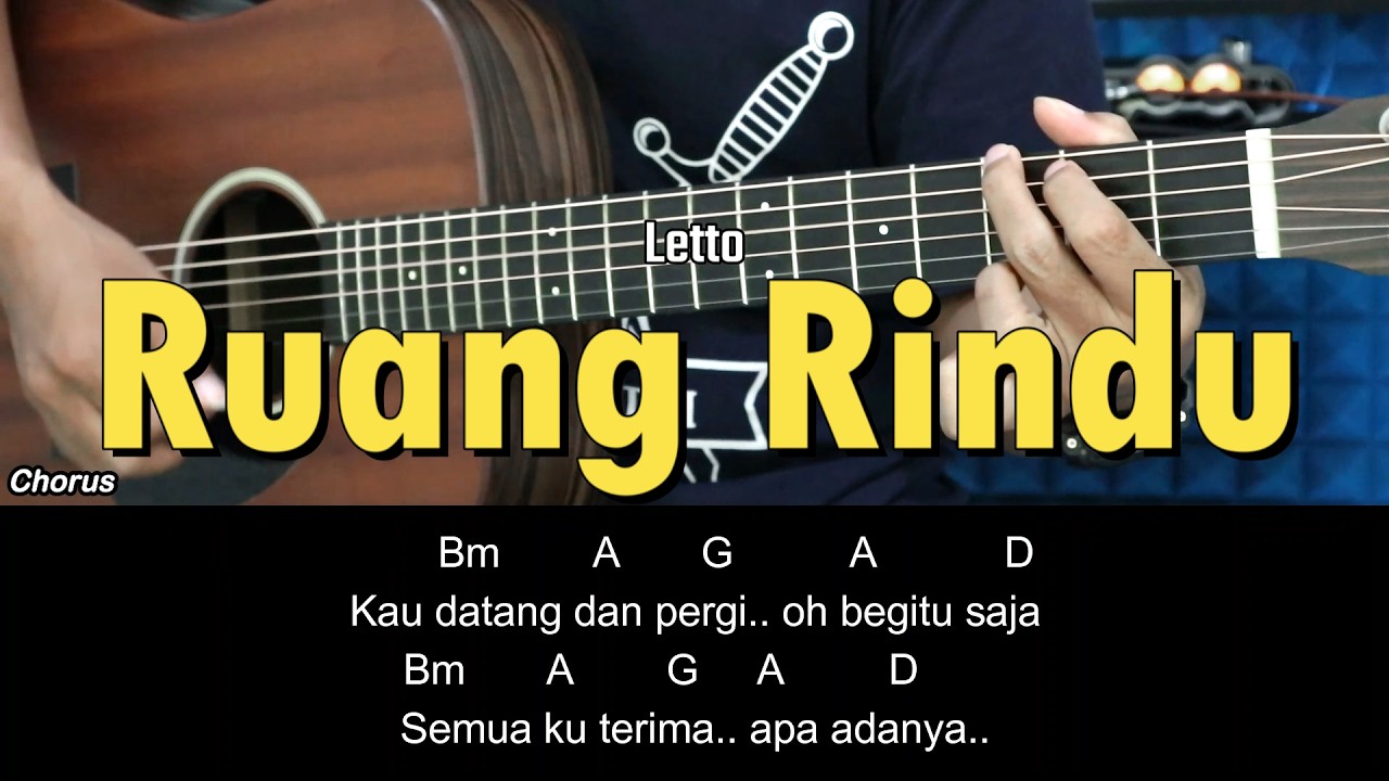 Ruang Rindu - Letto | Tutorial Chord Gitar Mudah dan Lirik