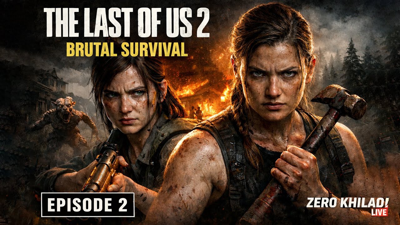 THE LAST OF US PART 2 REMASTERED Gameplay Walkthrough | EPISODE 2 | ZERO KHILADI