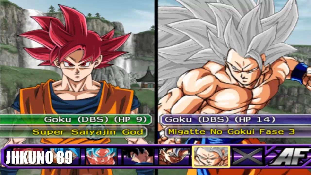 NEW SERIE | SUPER INICIAL vs SUPER FINAL | GOKU SSJ GOD vs GOKU MNG FASE 3 | DBZ BUDOKAI TENKAICHI 3