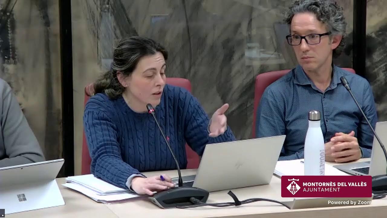 15/01/2026 Ple ordinari a l'Ajuntament de Montornès del Vallès