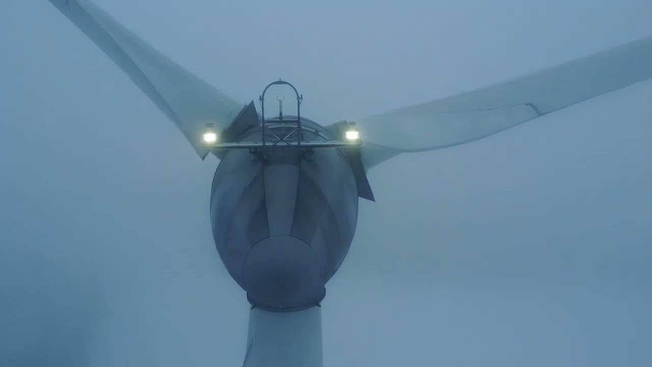 Wind Farm Marklohe Lemke with E 82 Drone Footage