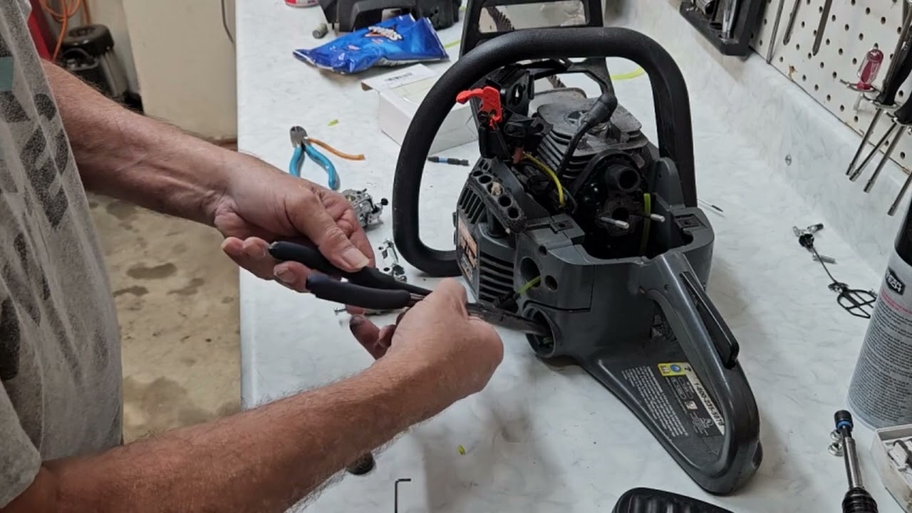 Бензопила Craftsman не заводится
