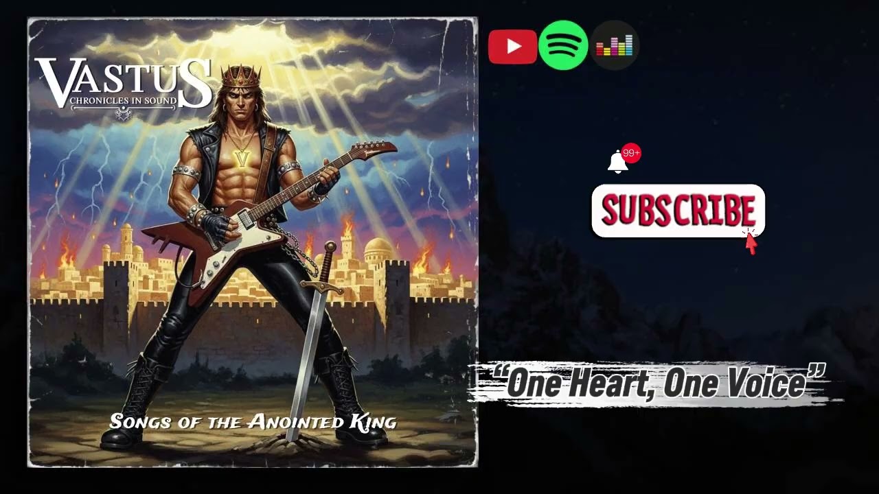 VASTUS — “One Heart, One Voice” (Glam Metal 80's)