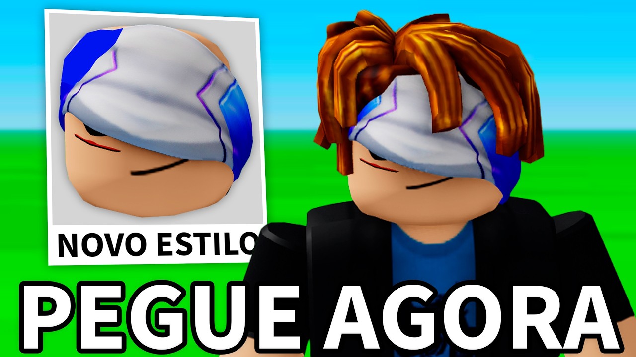 COMO PEGAR O NOVO ESTILO DE ROSTO GRÁTIS NO ROBLOX