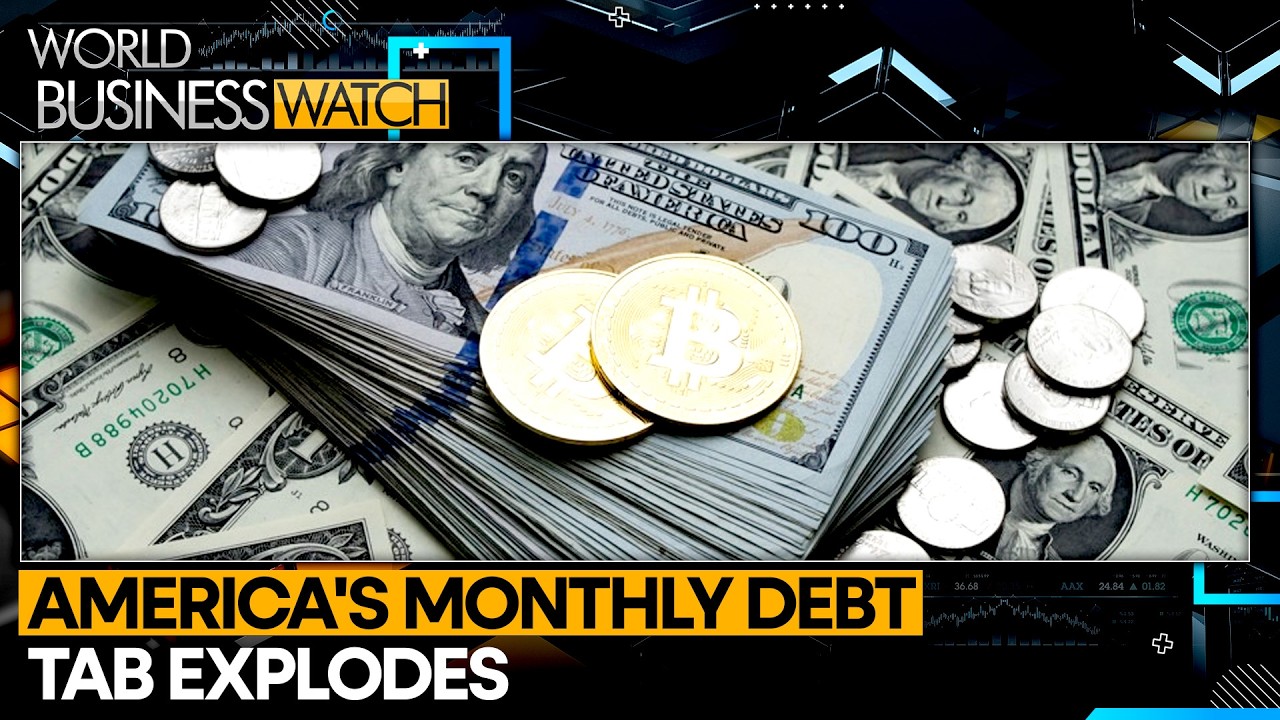 US Borrows $5 Billion Daily as Deficits Spiral | World Business Watch | WION