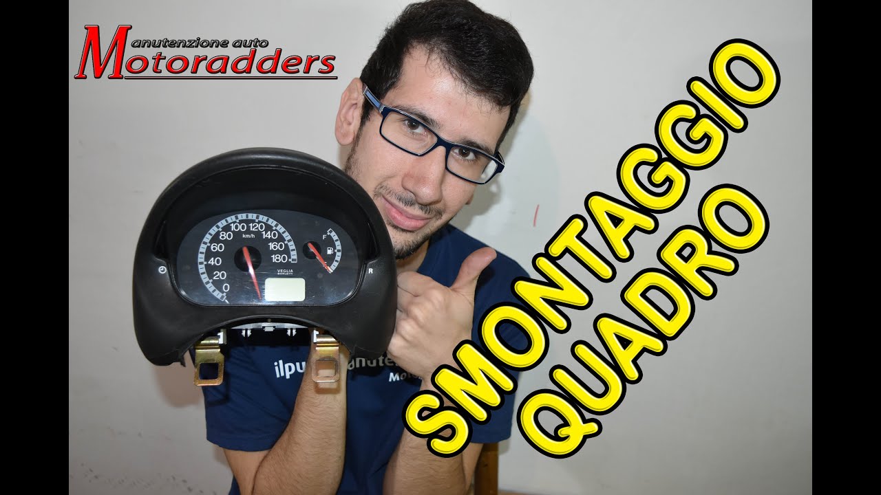 Smontaggio Quadro Strumenti Fiat 600