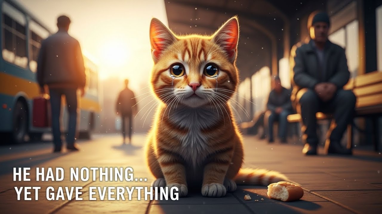 The Cat Who Owned Nothing but Changed the World | Barnaby’s True Story of Kindness 🐱❤️ #cat #kitten