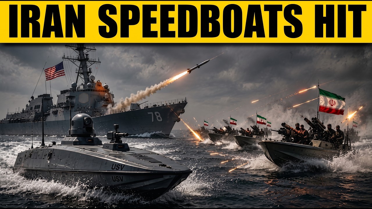 Iran Activated Hundreds Of Speedboats - Then the U.S. Military Responded