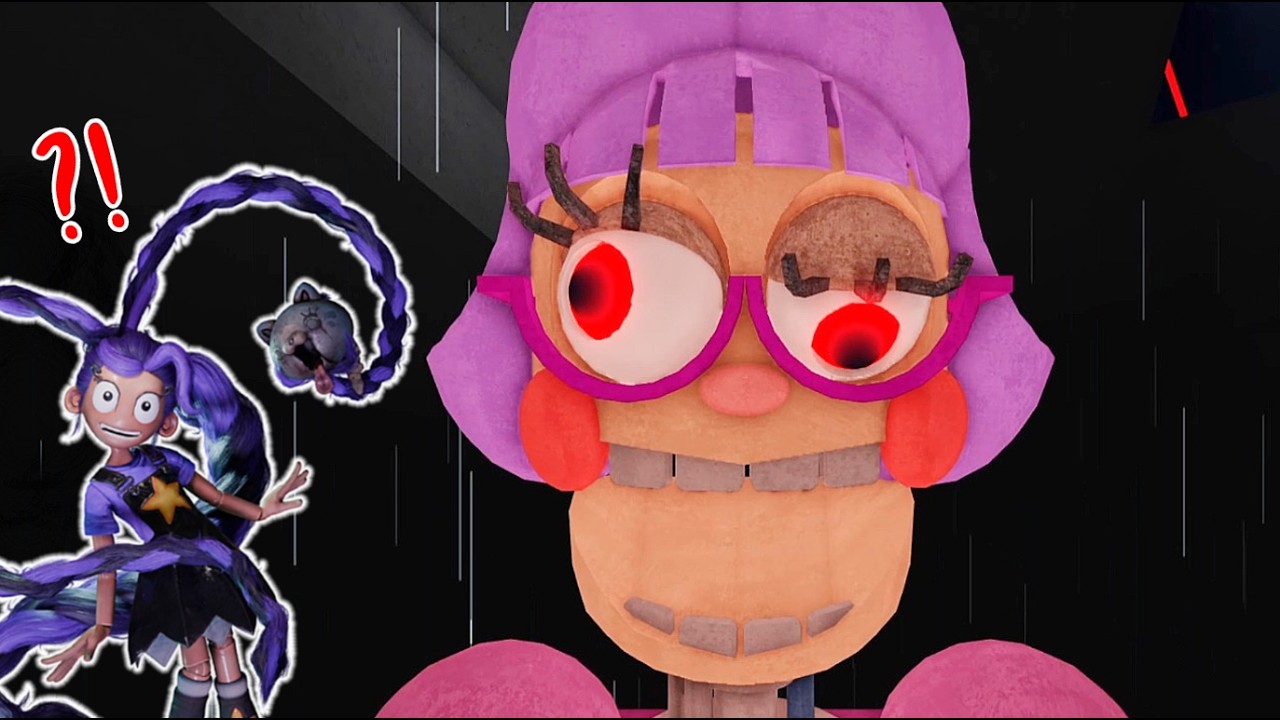 Lily LoveBraids From Poppy Playtime 5 Escapes Miss Ani Tron's Detention - Roblox