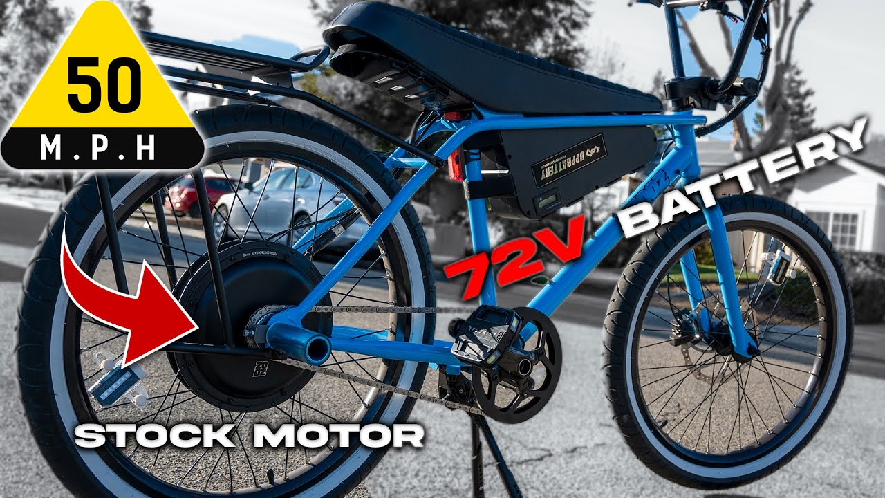 72V EVERYTHING! It's SO FAST NOW! 3500w zooz u1100