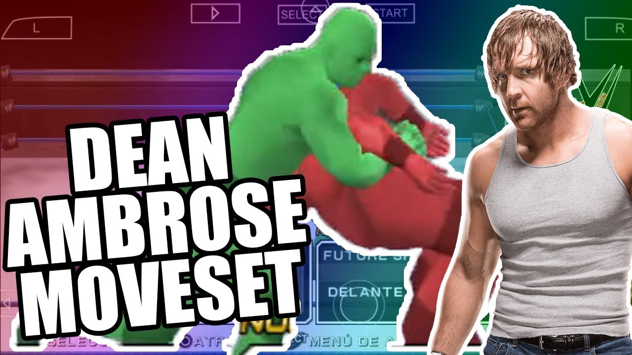 GRUPO DE MOVIMIENTOS DE DEAN AMBROSE - Moveset Dean Ambrose svr 2011