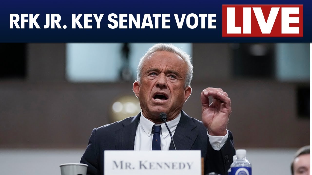 LIVE l RFK Jr. to face Senate committee vote for HHS secretary