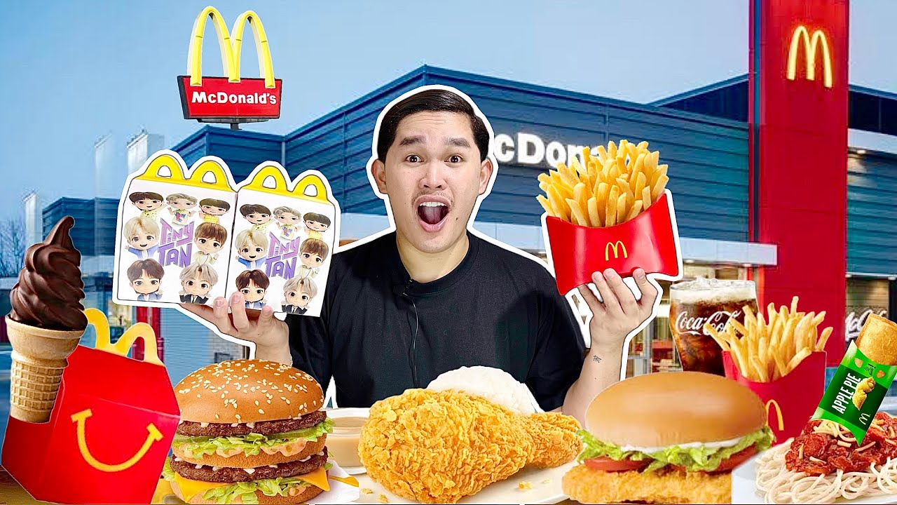 BUYING EVERYTHING ON THE MCDO MENU! (lahat masarap!)