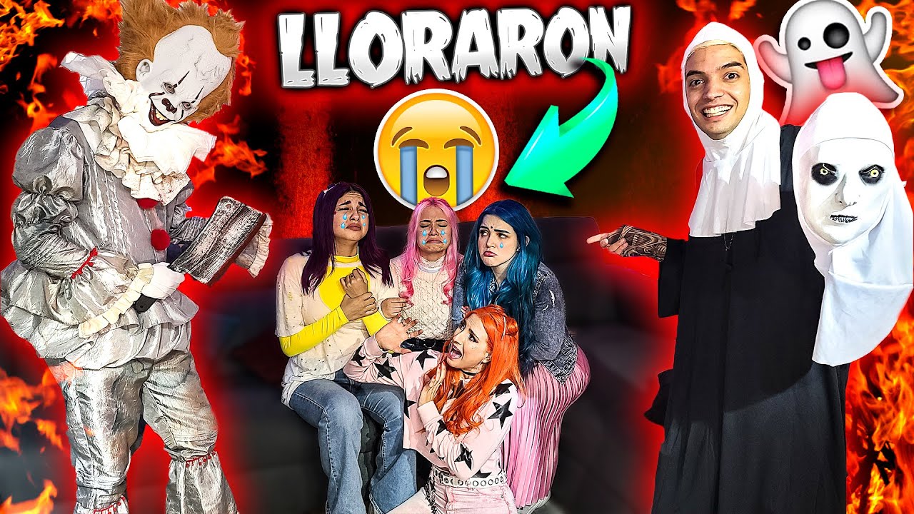 HICE LLORAR A MIS VECINAS CON ESTA BROMA DE TERROR - Yolo Aventuras