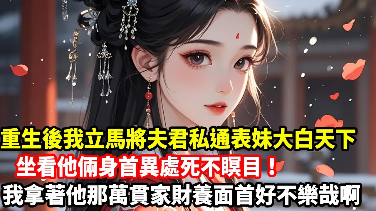 【高光女主】重生後我立馬將夫君私通表妹大白天下，坐看他倆身首異處死不瞑目！我拿著他那萬貫家財養面首好不樂哉啊
