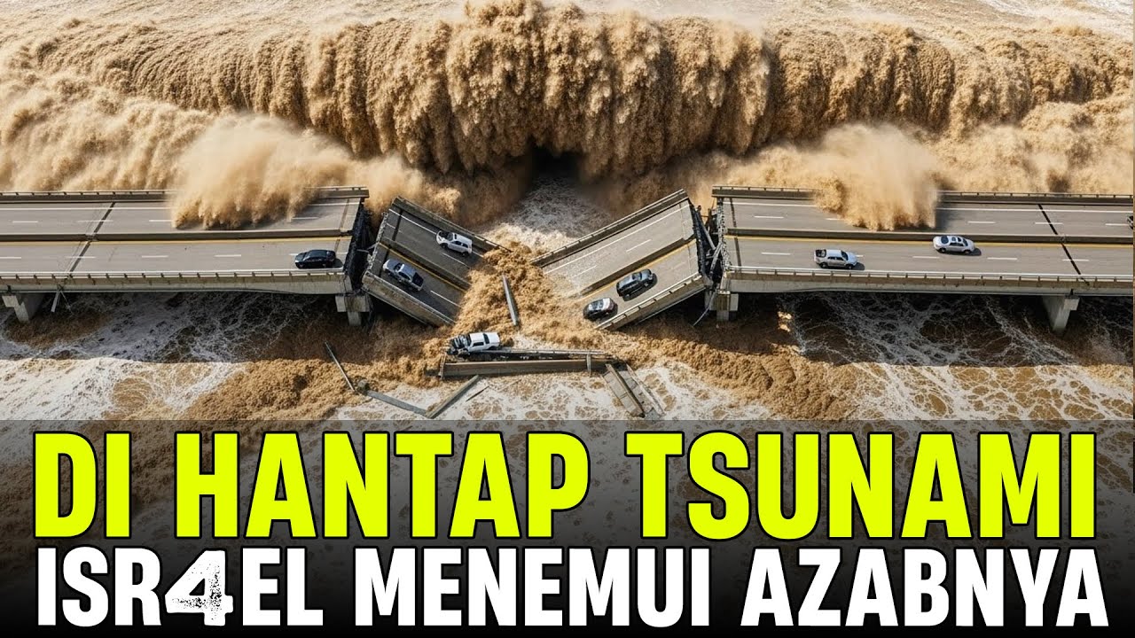 ISR4EL MENERIMA AZABNYA‼️190 RIBU WARGA ISR4EL MENGUNGSI AKIBAT BENDUNGAN JEBOL‼️