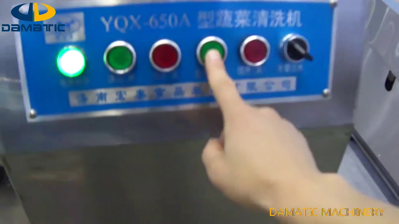 Air Bubble Ozone Vegetable Washer Machine
