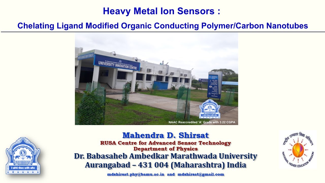 Heavy metal Ion Sensor : Organic Conducting Polymer and SWNTs Nano composite