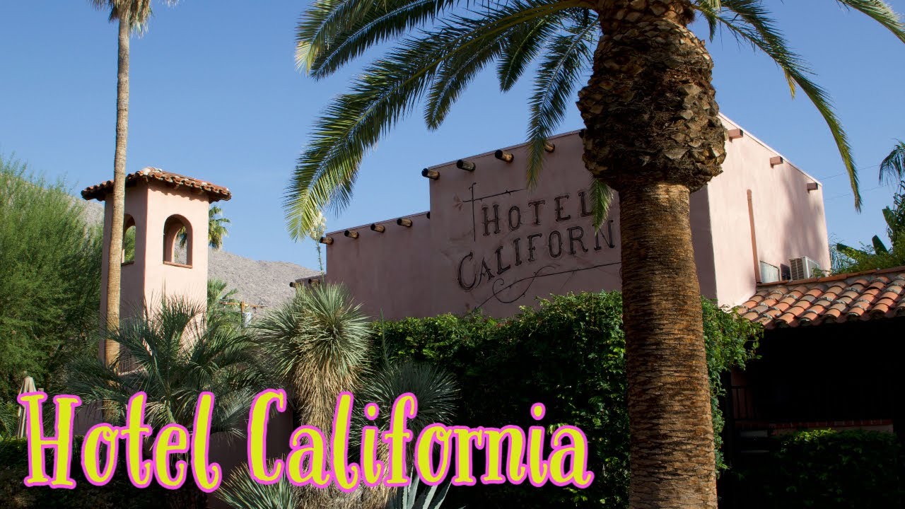 Hotel California, Palm Springs, May 2022 - Quick Room and Hotel Tour