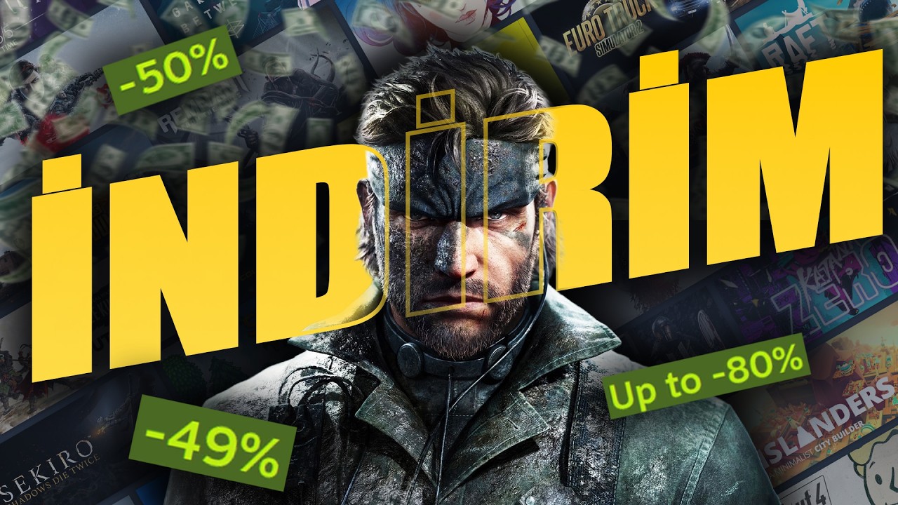 20 OYUN &Ouml;NERİSİ: STEAM İLKBAHAR İNDİRİMİ