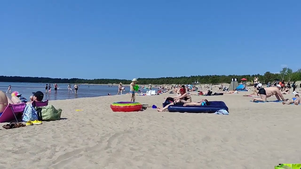 Finland Pori Yyteri Beach / The best beach in Finland / Найкращий Пляж Фінляндії / Уутері Порі
