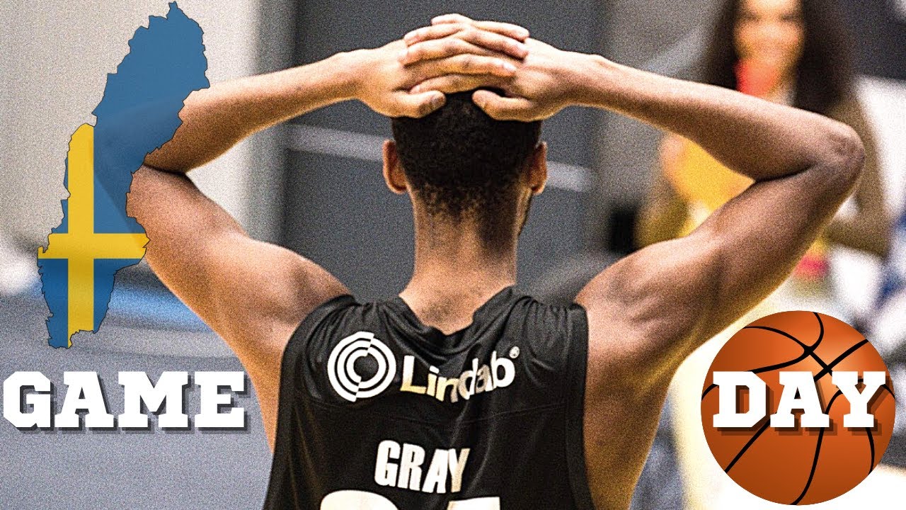GAMEDAY VLOG: Overseas Basketball Player In Sweden