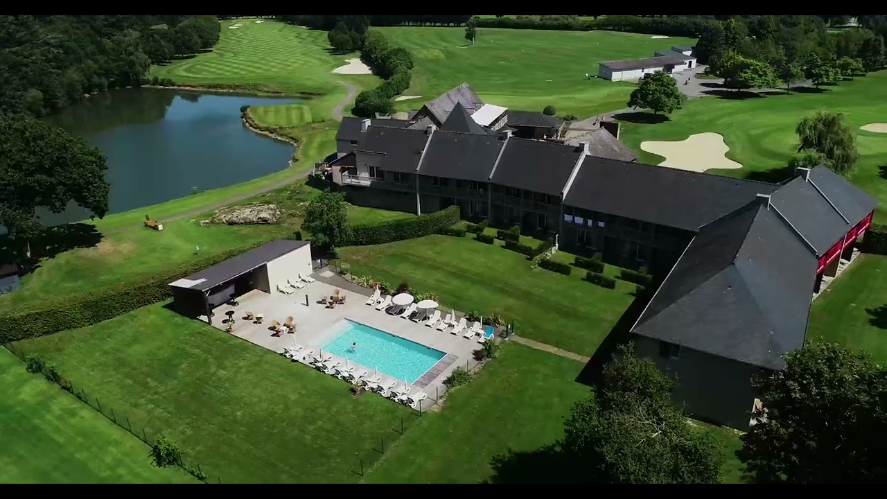 Saint-Malo Golf Resort - Survol du domaine en drone