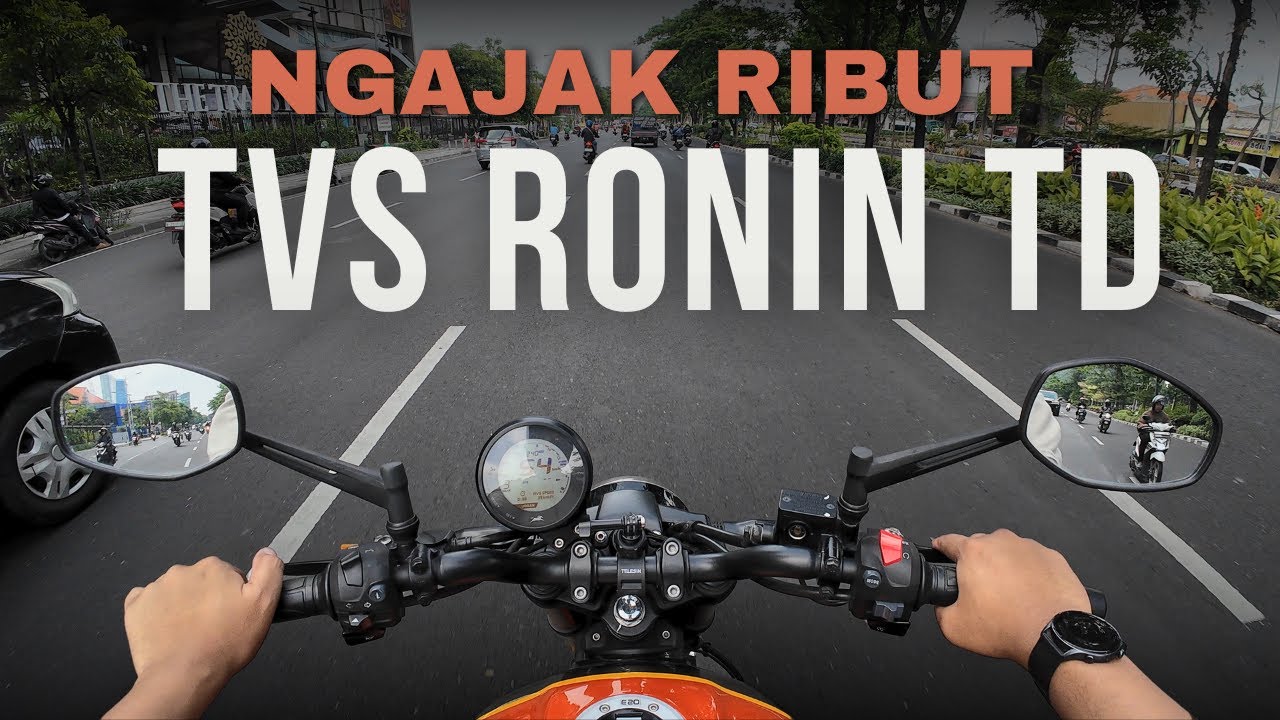 ini hobinya nglanggar peraturan.. | #Review #MotoVLog #TVSRonin